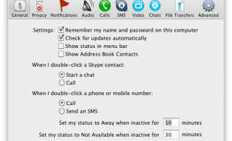 Skype 5.8 stürzt unter Mac OS X ab